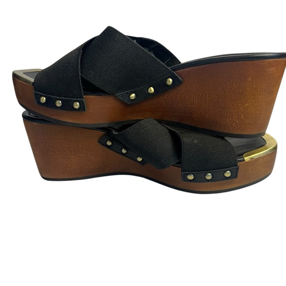 Donald J Pliner Carra Black Platform Sandals Size 9.5 - Picture 11 of 14